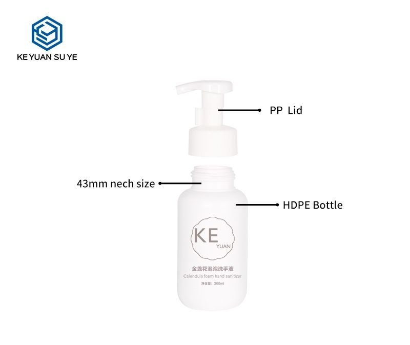 KY262-2 - Chai Tạo Bọt (Foam Pump) HDPE 300ml Cao Cấp