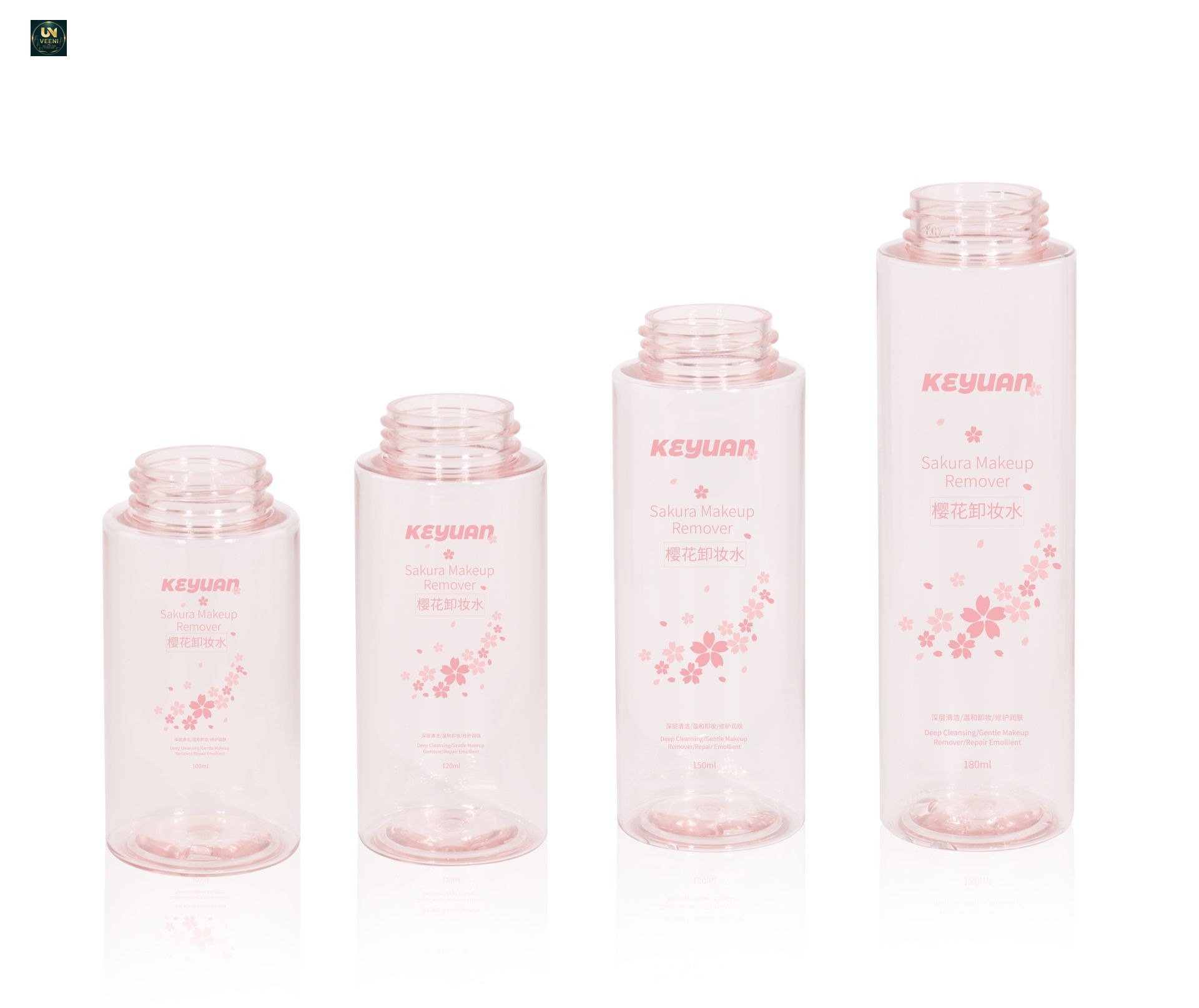 KY269 - Chai Nhựa Bơm Ấn Tẩy Sơn Móng Tay 100ml 120ml