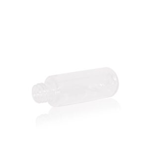KY270 - Chai Nhựa PET 30ml Trong Suốt Đựng Nước Tẩy Trang, Nắp Vặn Màu Đen