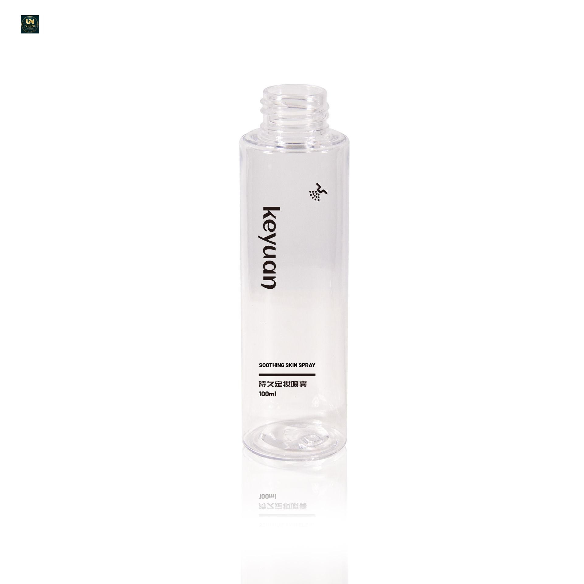 KY271 - Chai Xịt Sương Mịn Nhựa PET Trong Suốt 100ml Đựng Mỹ Phẩm, Toner