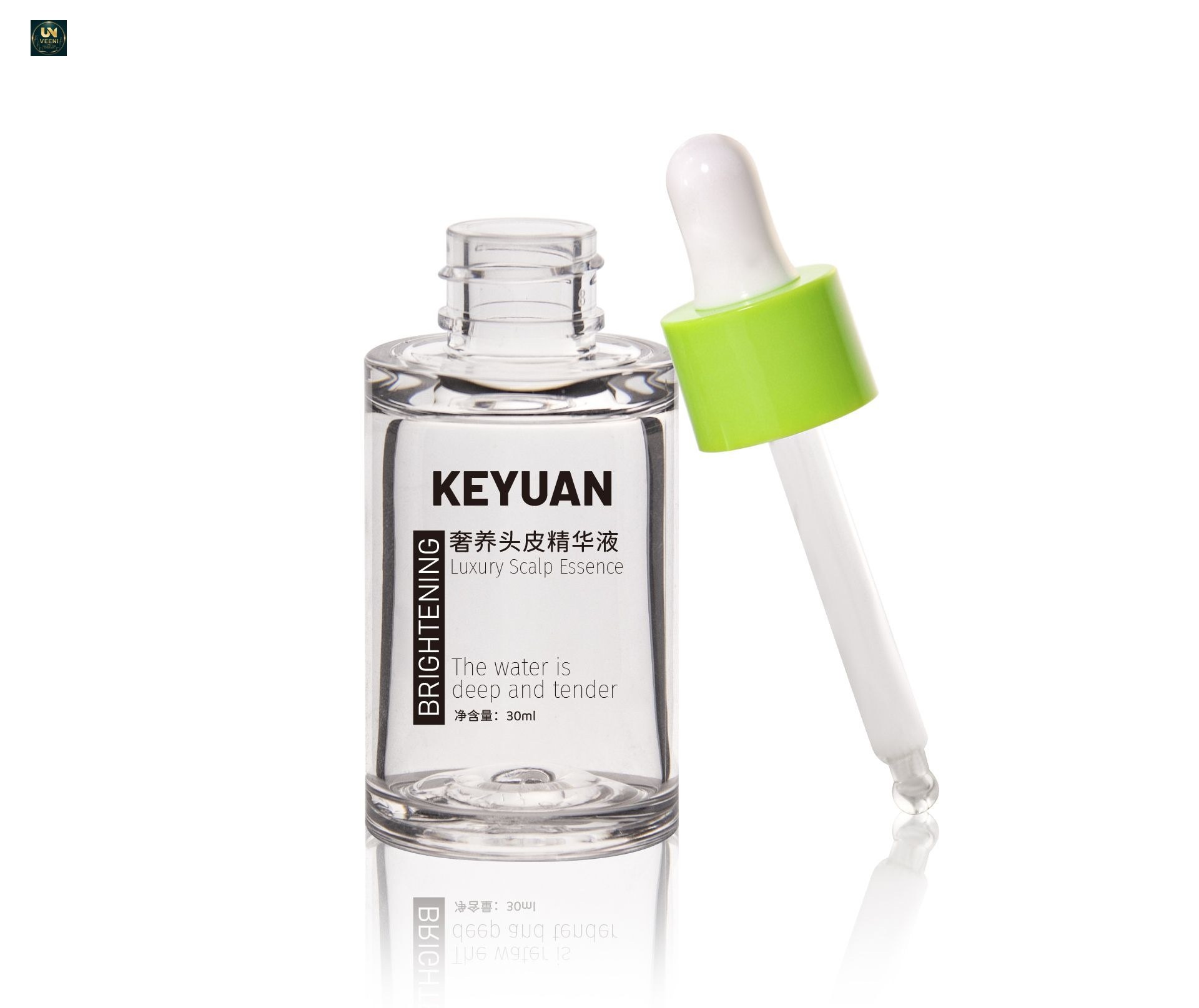 KY273 - Chai Nhỏ Giọt Nhựa Tròn Trong Suốt Đựng Serum, Tinh Dầu Dưỡng Da