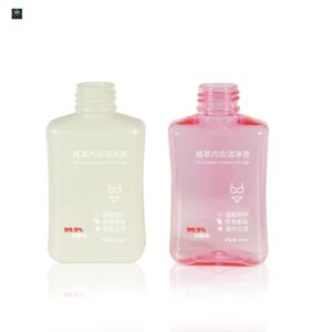 KY278 - Chai Bơm Nhựa PET 100ml Kiểu Dáng Độc Đáo Đựng Nước Giặt Đồ Lót