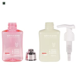 KY278 - Chai Bơm Nhựa PET 100ml Kiểu Dáng Độc Đáo Đựng Nước Giặt Đồ Lót