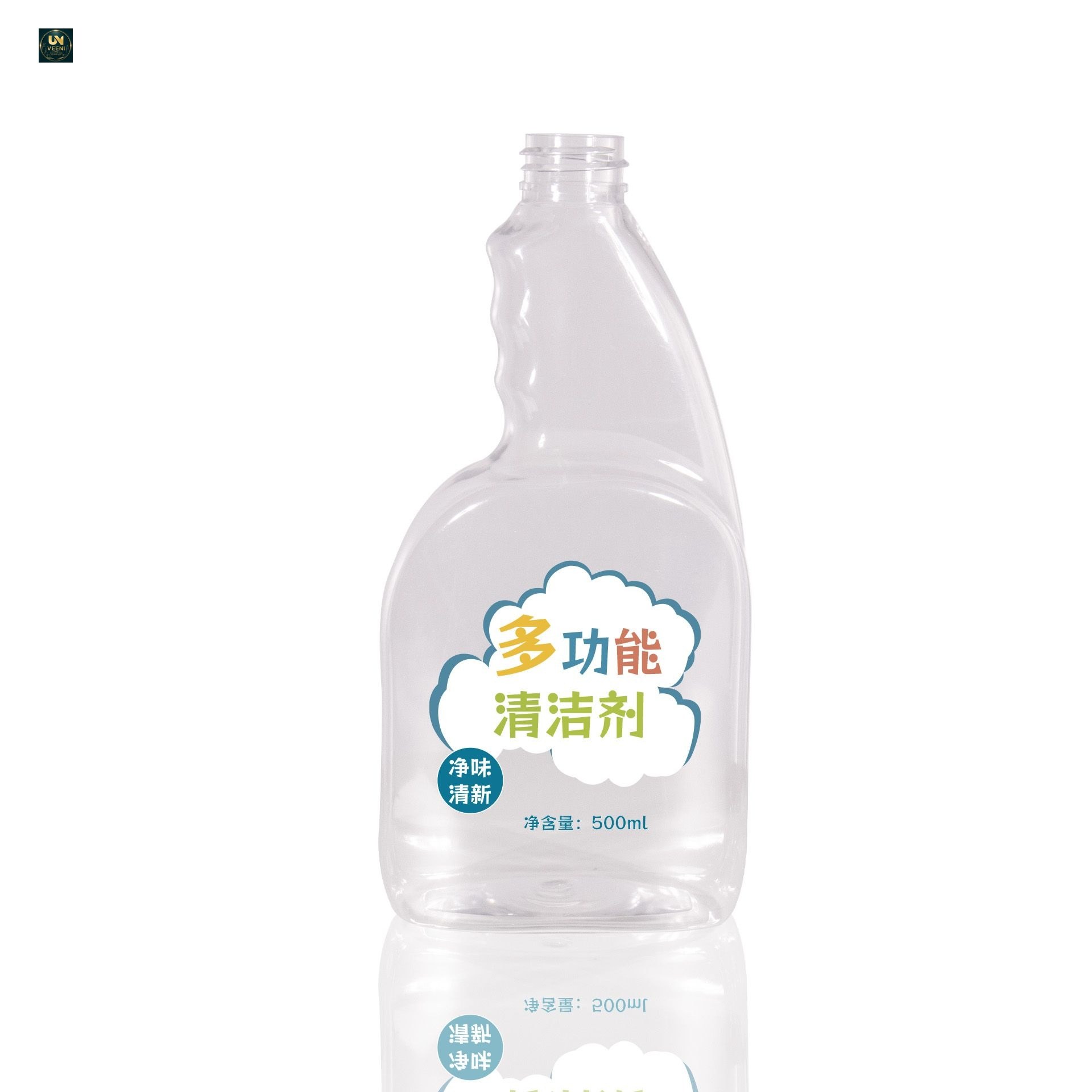 KY280 - Chai xit tay rua gia dung 500ml nhua PET trong suot