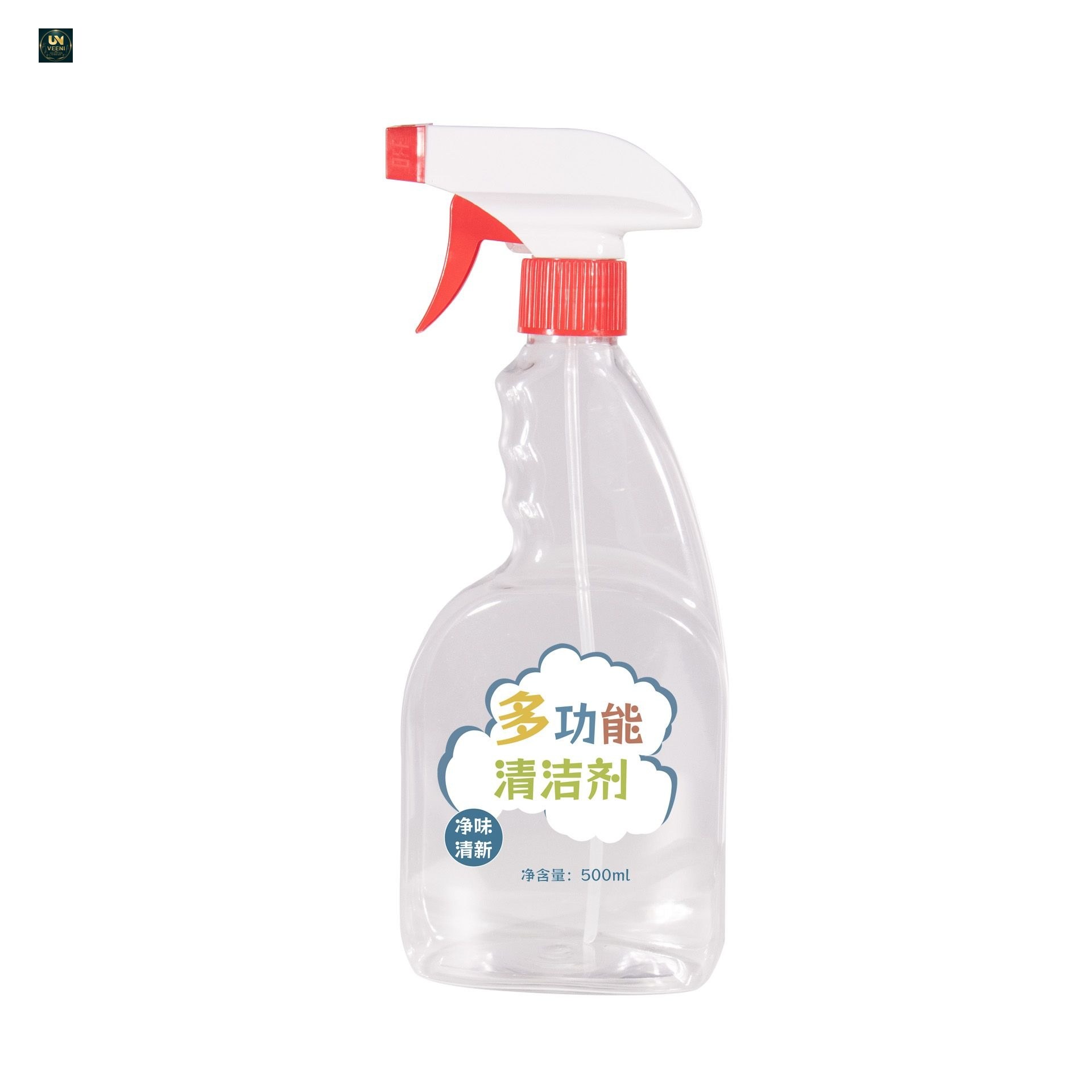 KY280 - Chai xit tay rua gia dung 500ml nhua PET trong suot