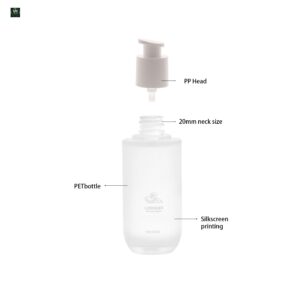 KY283 - Chai Xịt PET Toner/Tinh Chất 100ml Vòi Bơm Xịt Dưỡng Da Mặt