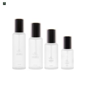 KY284 - Chai Bơm Nhựa PET Nhám 80ml 100ml Đựng Tinh Chất, Serum, Toner