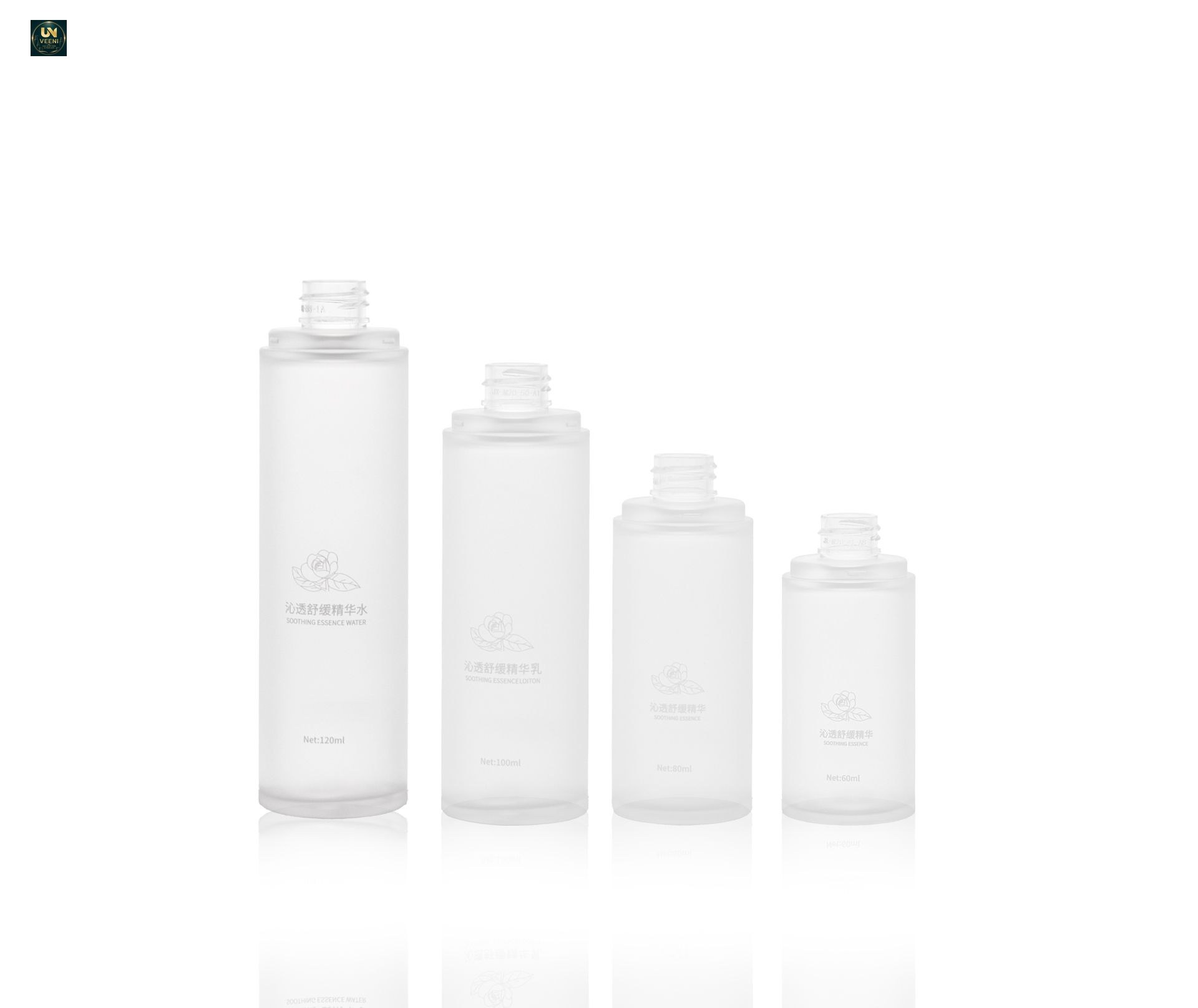 KY285 - Chai Nhựa PET Dưỡng Da Cao Cấp 60ml 80ml 100ml 120ml