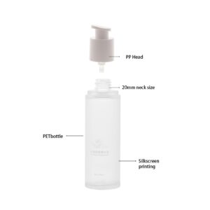 KY285 - Chai Nhựa PET Dưỡng Da Cao Cấp 60ml 80ml 100ml 120ml