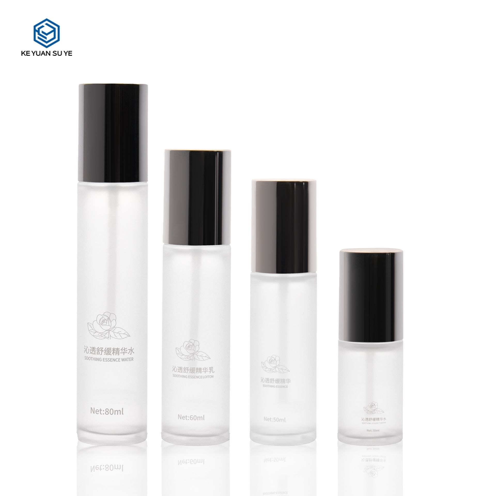 KY286 - Chai Nhựa PET Mờ Đựng Tinh Chất, Toner, Lotion 30ml-80ml