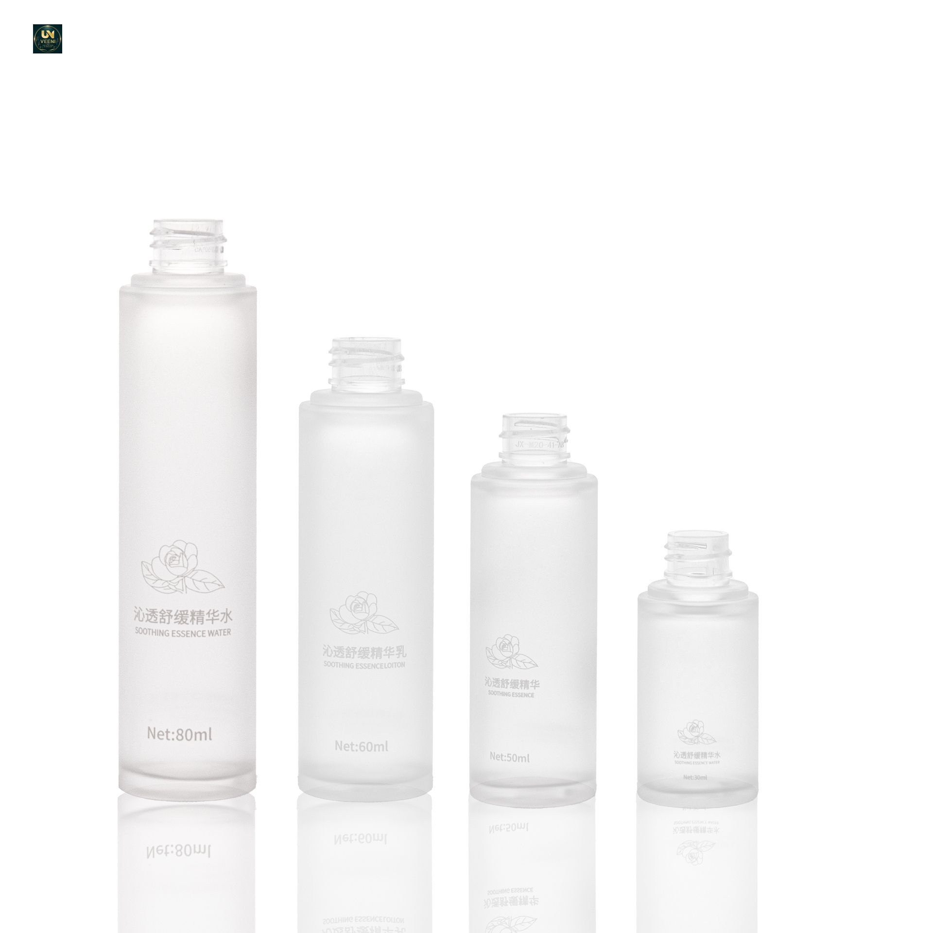 KY286 - Chai Nhựa PET Mờ Đựng Tinh Chất, Toner, Lotion 30ml-80ml