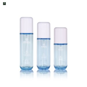 KY288 - Chai Lotion Nhựa PET Cao Cấp Thành Dày, Tròn, Màu Xanh Dương