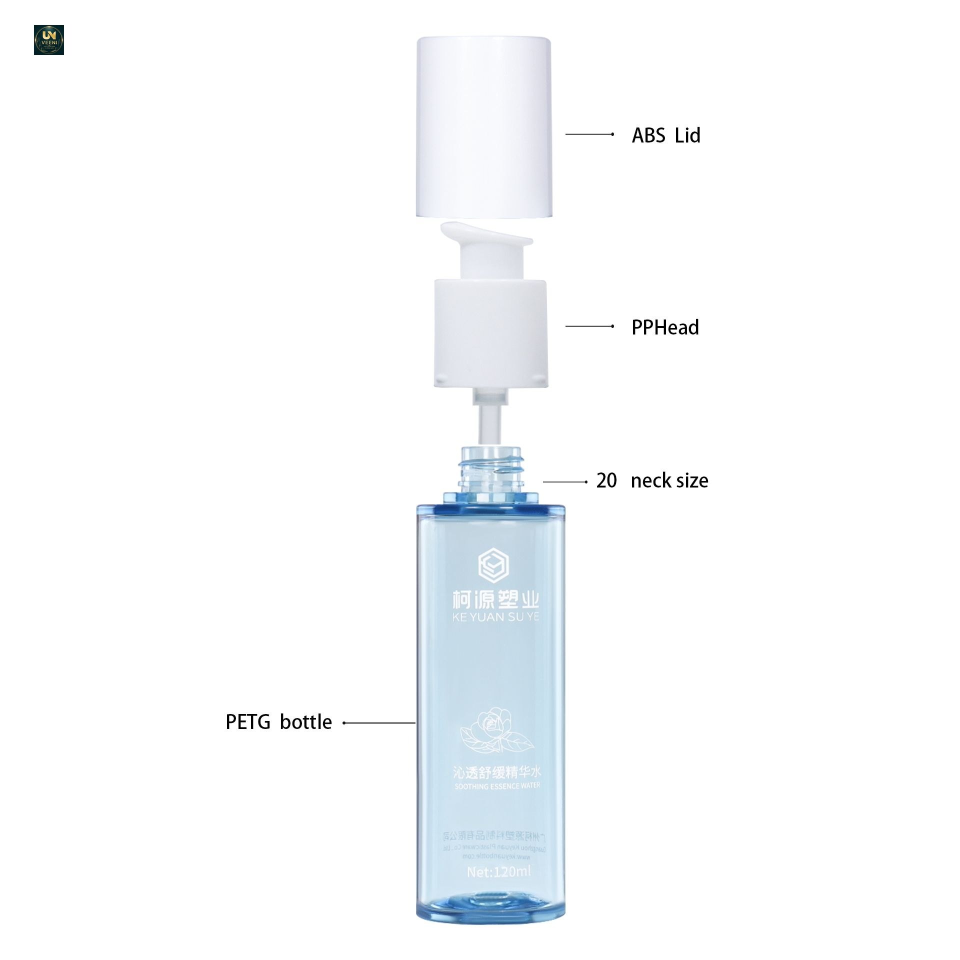 KY289 - Chai Toner/Lotion Nhựa PET Thành Dày Cao Cấp 80-120ml