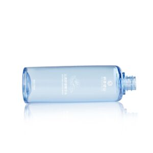 KY293 - Chai Nhựa PET Tròn Đựng Toner/Lotion Kèm Vòi Bơm Và Nắp Đậy