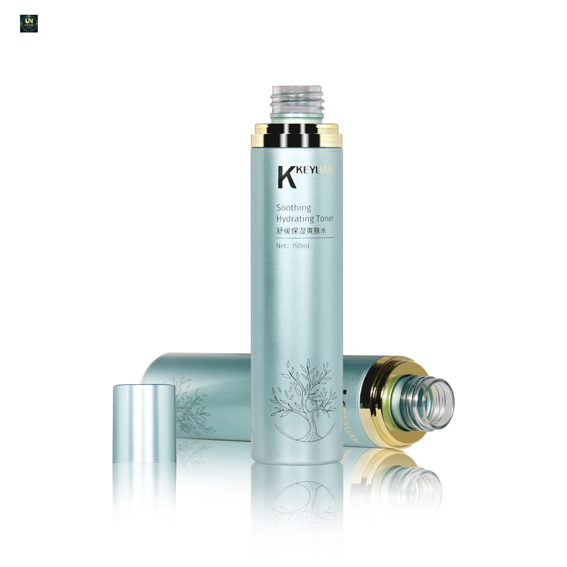 KY294 - Bộ Chai Toner và Hũ Kem Dưỡng Da Đa Kích Cỡ