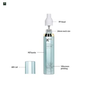 KY294 - Bộ Chai Toner và Hũ Kem Dưỡng Da Đa Kích Cỡ