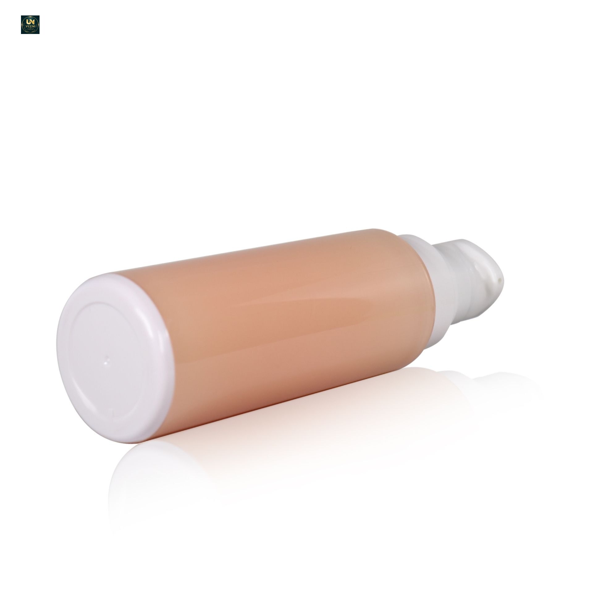 KY295-2 - Chai Lotion Nhựa Cao Cấp Vòi Bơm Màu Cam 30ml/50ml/100ml