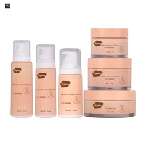 KY295-2 - Chai Lotion Nhựa Cao Cấp Vòi Bơm Màu Cam 30ml/50ml/100ml