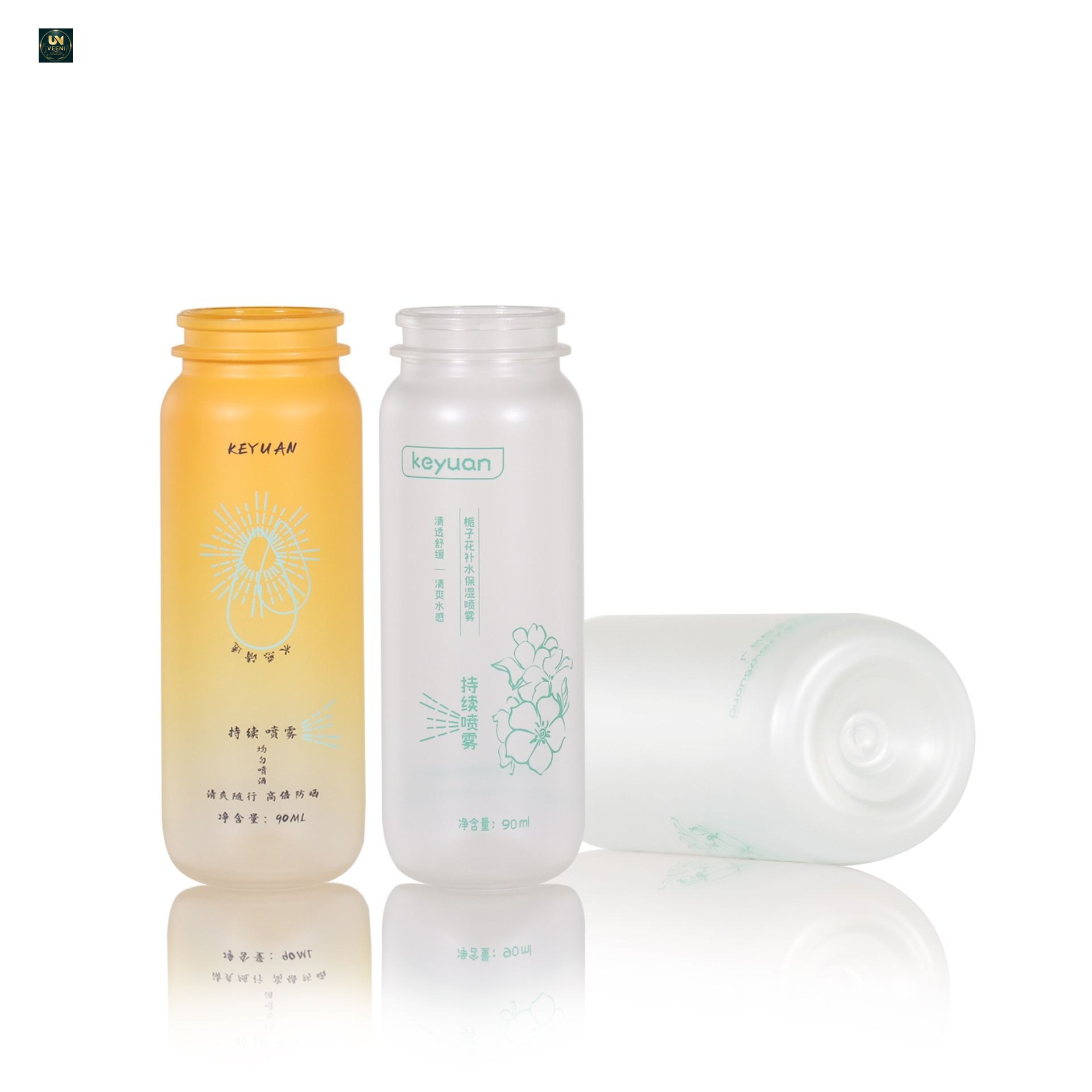 KY296-1 - Chai Xịt Dưỡng Da Mini 90ml, Vòi Xịt Sương Mịn Liên Tục