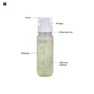 KY296-1 - Chai Xịt Dưỡng Da Mini 90ml, Vòi Xịt Sương Mịn Liên Tục