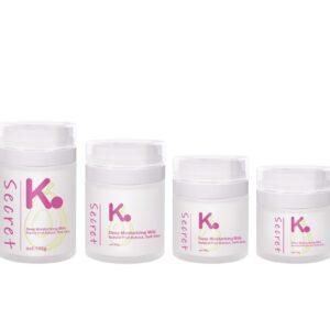 KY298 - Bộ hũ kem 2 lớp PET 15g/30g/50g/100g, dùng cho kem dưỡng ẩm da