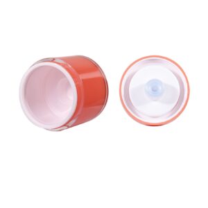 KY298 - Bộ hũ kem 2 lớp PET 15g/30g/50g/100g, dùng cho kem dưỡng ẩm da