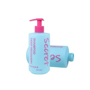 KY304 - Chai Bơm Ấn Nhựa PE Nhám 350ml/440ml Cho Dầu Gội, Dầu Xả Salon