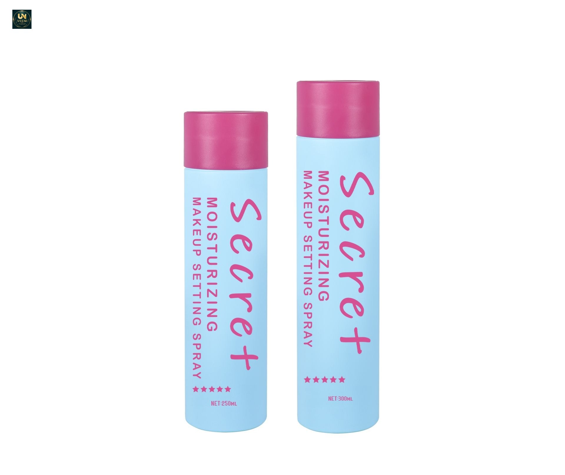 KY304 - Bo chai nhua PE mo dang tru dung dau goi & dau xa 250ml/300ml