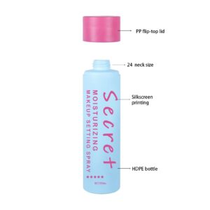 KY304 - Bo chai nhua PE mo dang tru dung dau goi & dau xa 250ml/300ml