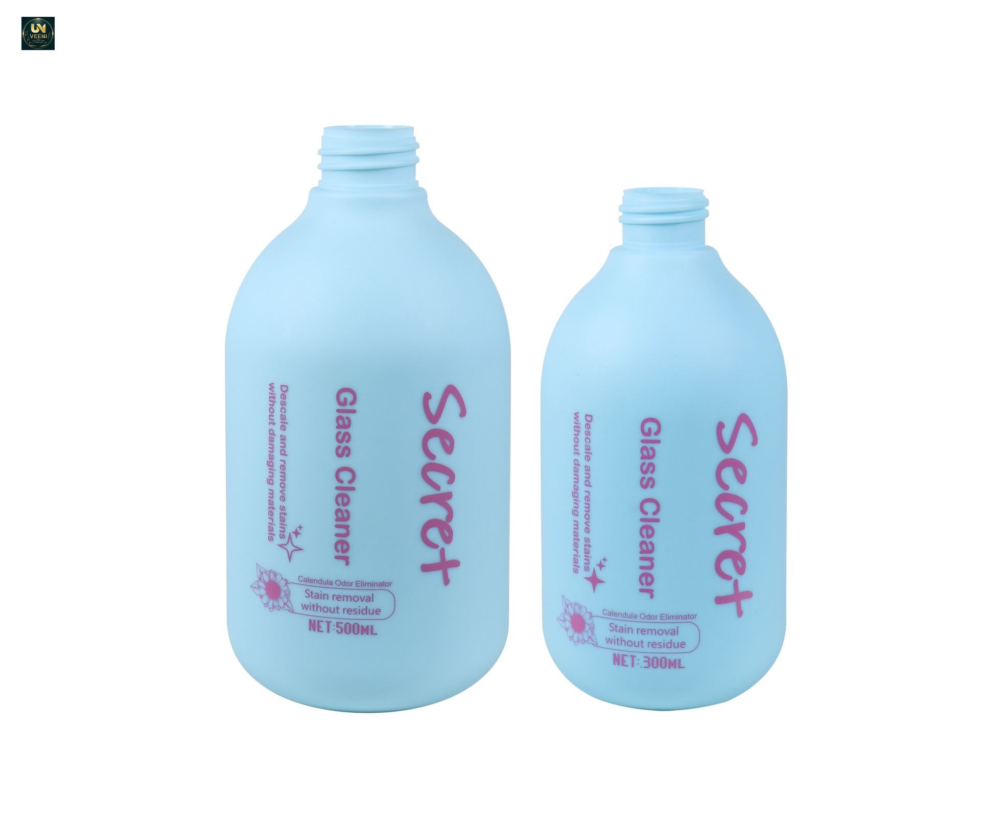 KY304 - Bộ Chai Xịt Cò Bóp Nhựa PE Cổ Tròn 300ml & 500ml Đa Năng Gia Dụng, Thú Cưng & Mỹ Phẩm