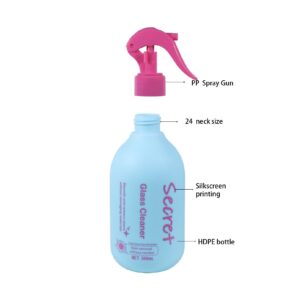 KY304 - Bộ Chai Xịt Cò Bóp Nhựa PE Cổ Tròn 300ml & 500ml Đa Năng Gia Dụng, Thú Cưng & Mỹ Phẩm