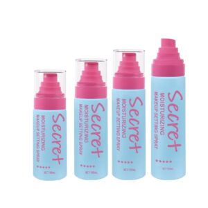 KY304 - Bộ chai xịt phun sương mịn PET mờ 80/100/120/150ml, dùng cho xịt khoáng cố định trang điểm