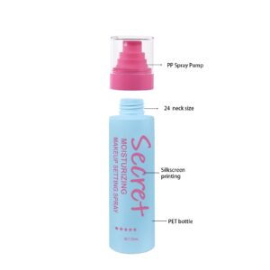 KY304 - Bộ chai xịt phun sương mịn PET mờ 80/100/120/150ml, dùng cho xịt khoáng cố định trang điểm