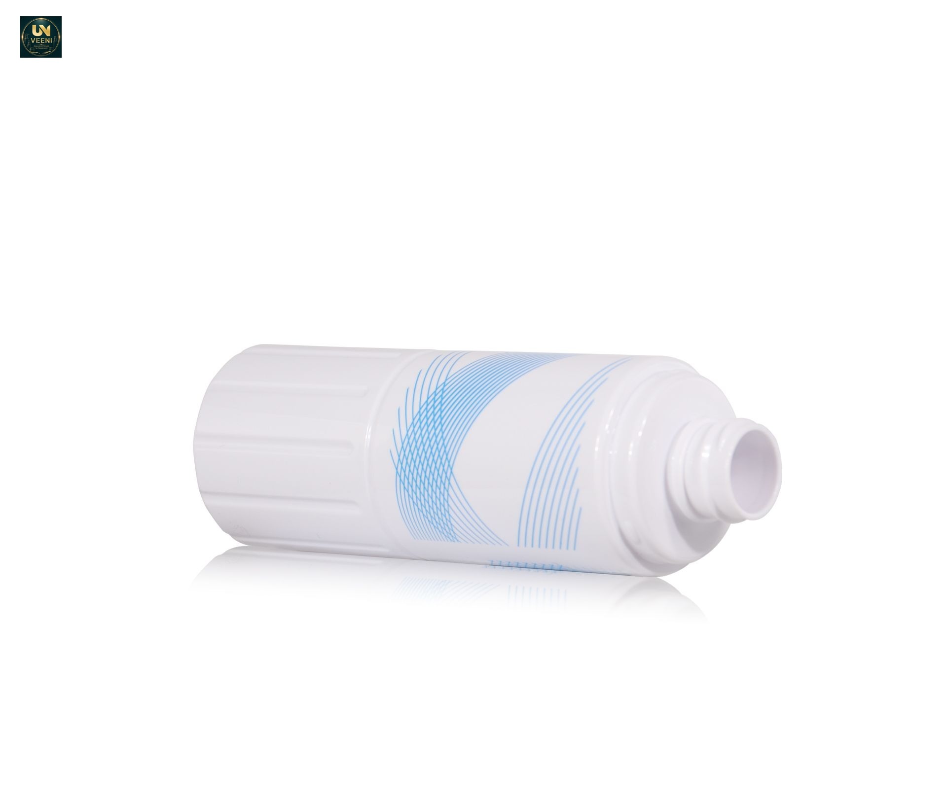 KY307 - Bộ chai lotion PET nắp đứng trắng mờ, dùng cho tinh chất dưỡng chống lão hóa