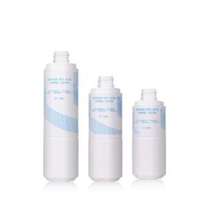 KY307 - Bộ chai lotion PET nắp đứng trắng mờ, dùng cho tinh chất dưỡng chống lão hóa