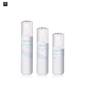 KY724-726 - Chai Bơm Lotion Nhựa PET Trắng Chống Lão Hóa, In Lụa Theo Yêu Cầu 100/120/150ml