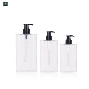 KY735-737 - Chai Bơm Nhựa PET Trong Suốt Tái Nạp, Chống Rò Rỉ Cho Mỹ Phẩm