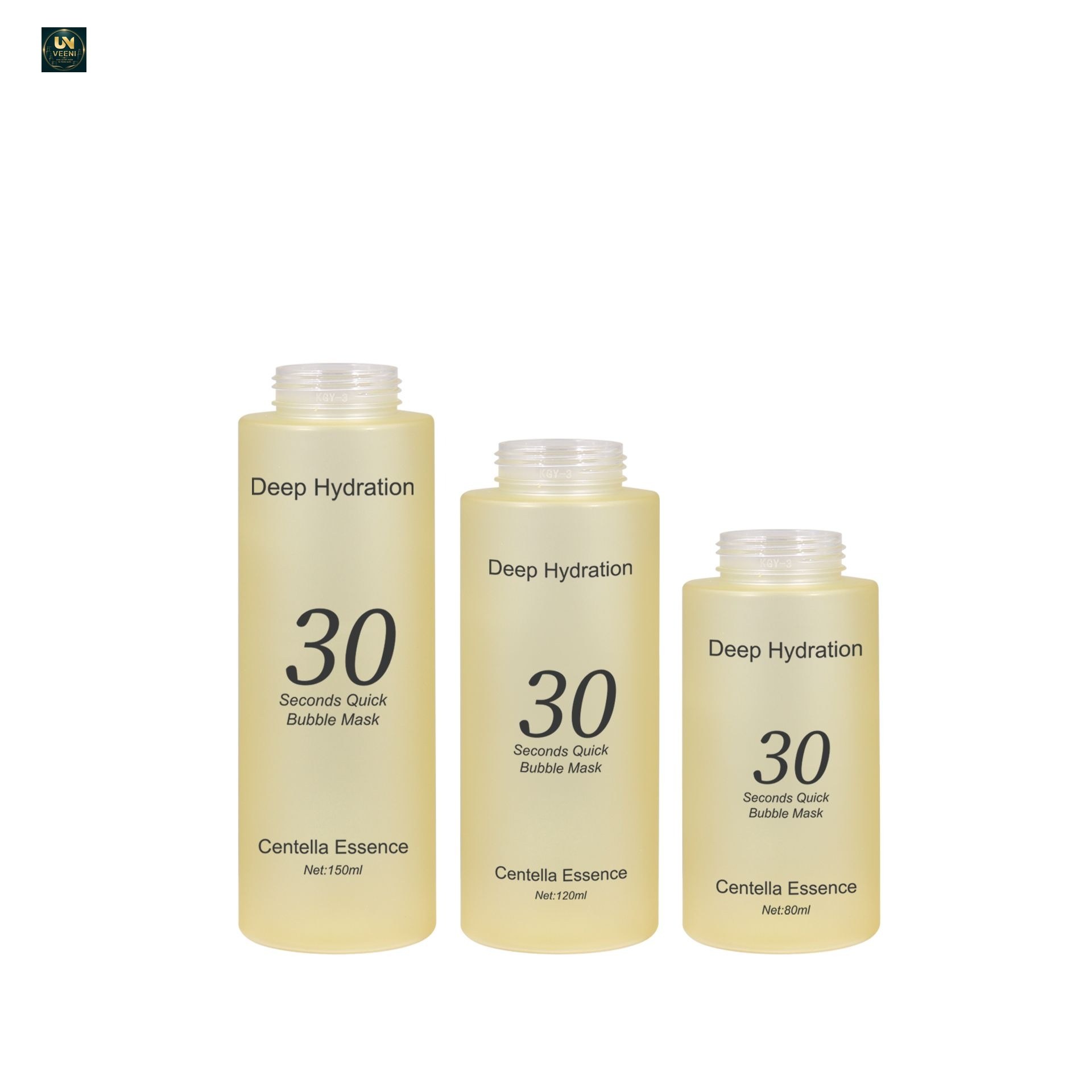 KY746 - Chai Nhựa PET Hai Lớp Đựng Mặt Nạ Bọt Mini 80-150ml
