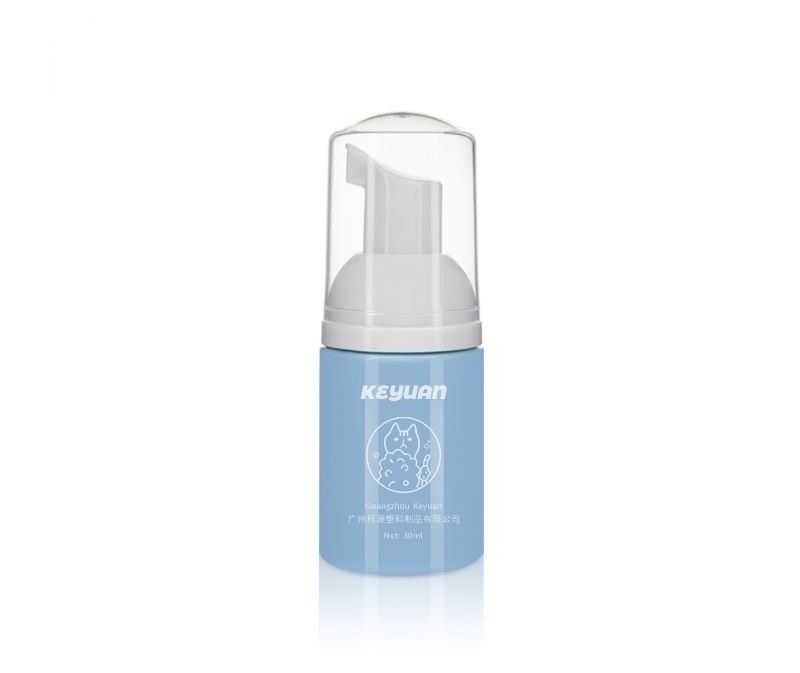 Chai Foam Rửa Mặt Mini PET 30ml Nắp Bơm Tạo Bọt - KY126