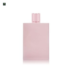 KY108-2 - Chai Xịt Nước Hoa Vuông PETG Cao Cấp 300ml Vai Bằng Màu Hồng