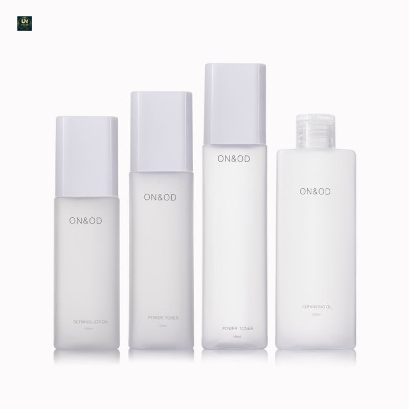 Chai Lotion Nhựa PET Cao Cấp Dáng Tam Giác Phủ Nhám 100ml-200ml - KY098-3