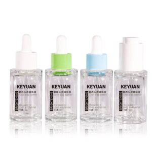 KY273 - Chai Nhỏ Giọt Nhựa Tròn Trong Suốt Đựng Serum, Tinh Dầu Dưỡng Da