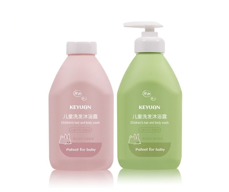 KY180 - Chai Nhựa HDPE Đựng Dầu Gội 500ml Kèm Vòi Bơm
