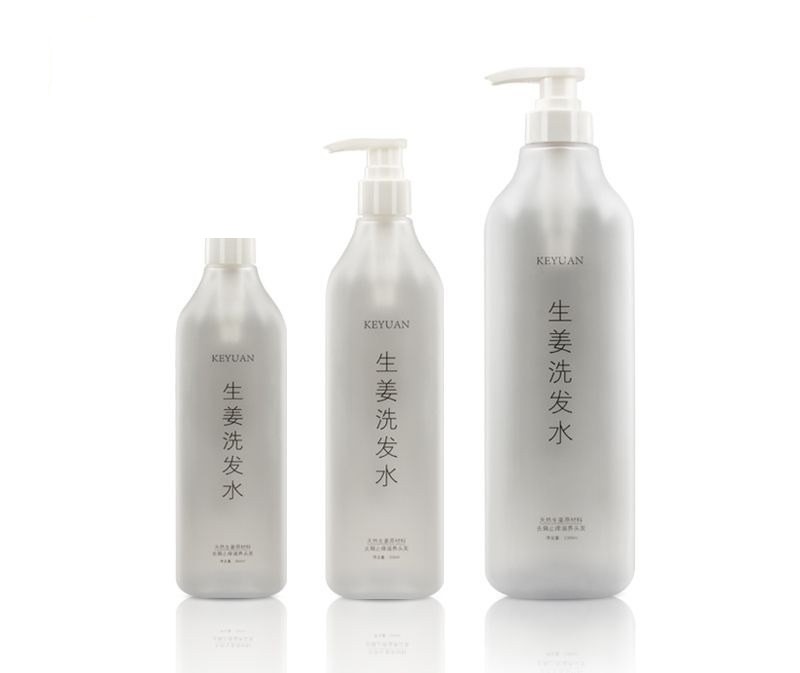 KY051 - Chai nhựa PET bơm Lotion 1L mặt mờ, dùng cho dầu gội, sữa tắm, dầu xả