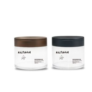 KY300WM - Hũ Nhựa PET Miệng Rộng 300ml Đựng Kem Tẩy Tế Bào Chết