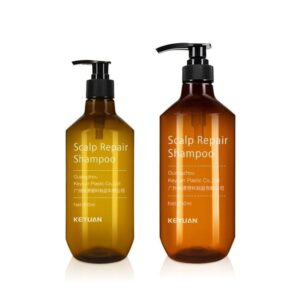 KY103 - Chai Nhựa PET Đựng Dầu Gội/Dầu Xả Phục Hồi Da Dầu 500ml-750ml Màu Nâu Đậm