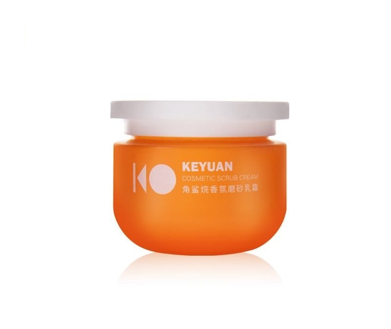 KY033-1PJ - Hũ Nhựa PET 250ml Màu Cam Đựng Kem Dưỡng, Dầu Xả