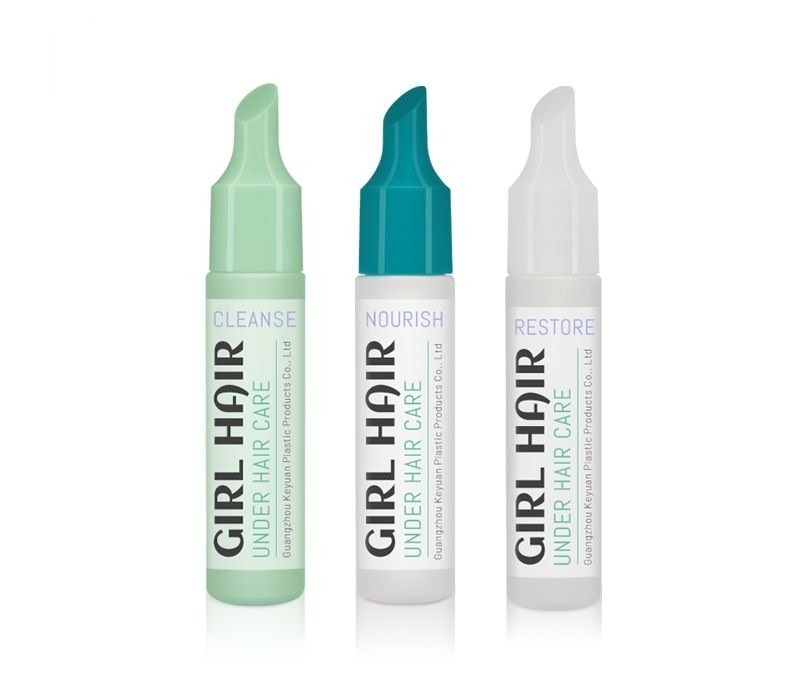 Chai nhựa HDPE mini du lịch dùng thử cho chăm sóc tóc 5ml/10ml/15ml - KY122