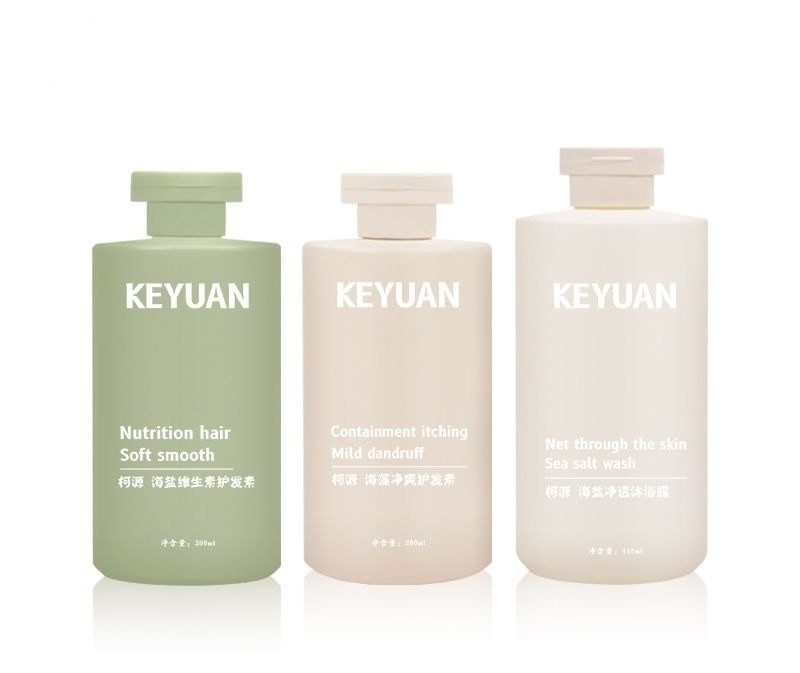 KY174 - Chai Nhựa HDPE Đựng Dầu Gội, Sữa Tắm 300ml/440ml Nắp Vặn