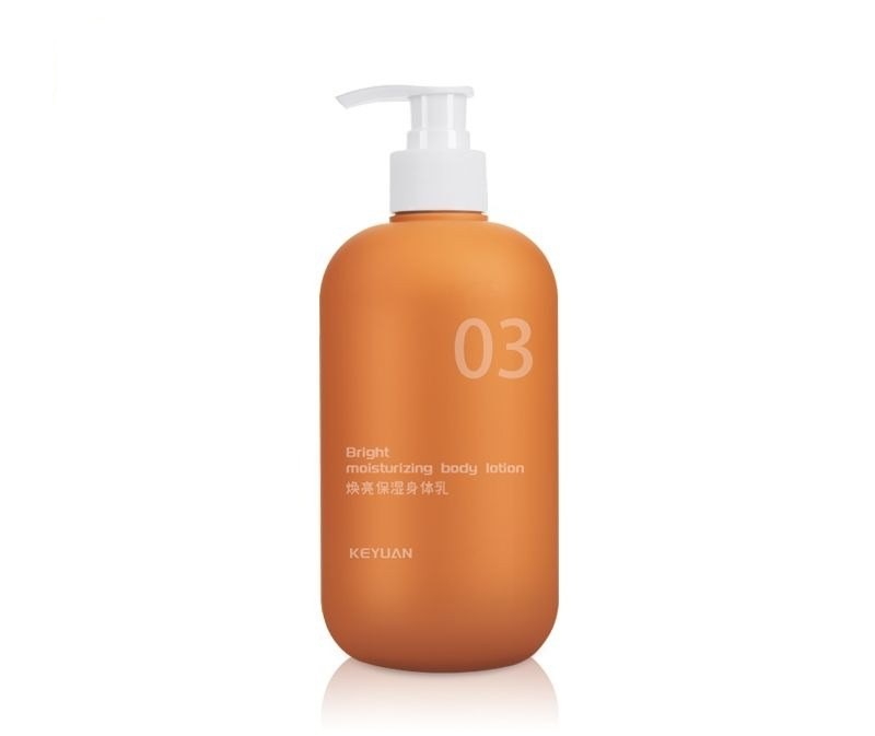 Chai Dưỡng Thể Nhựa HDPE 500ml Bề Mặt Nhung Mềm (Soft Touch) - KY084